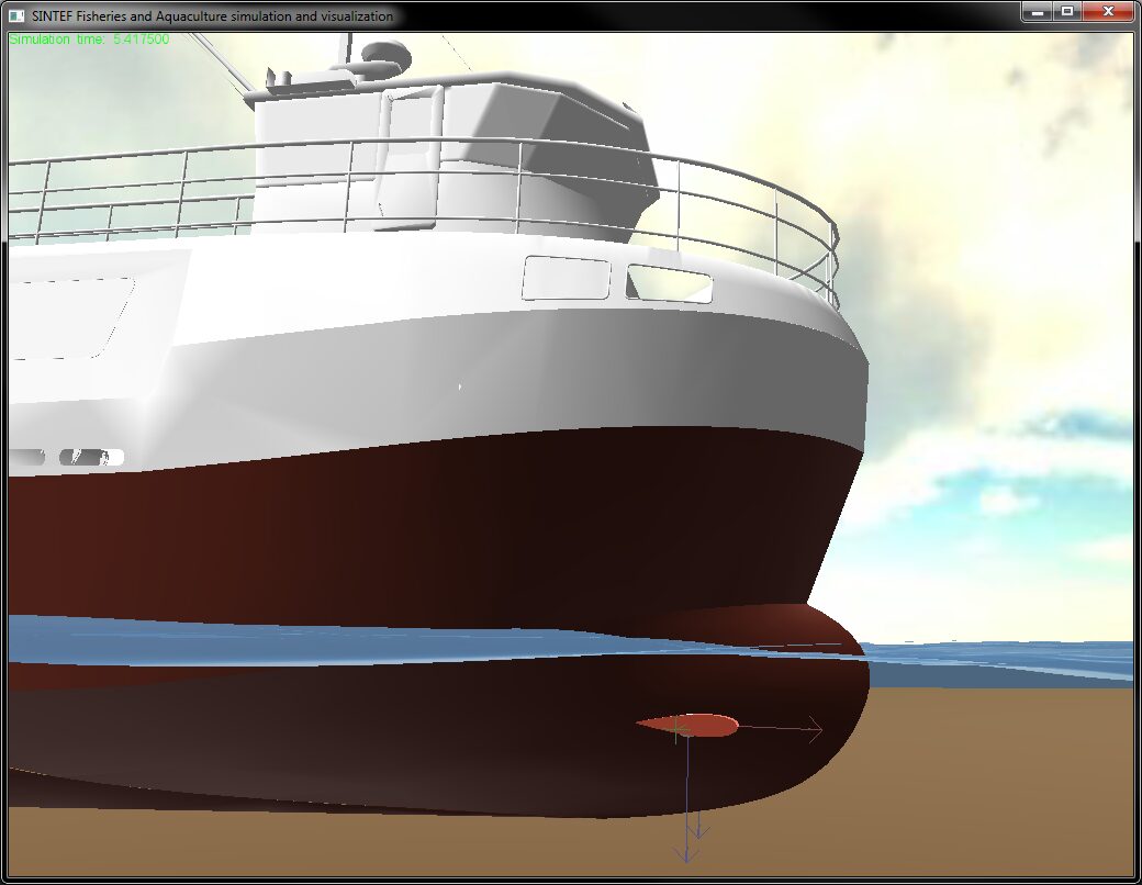 Pitch damping with foils